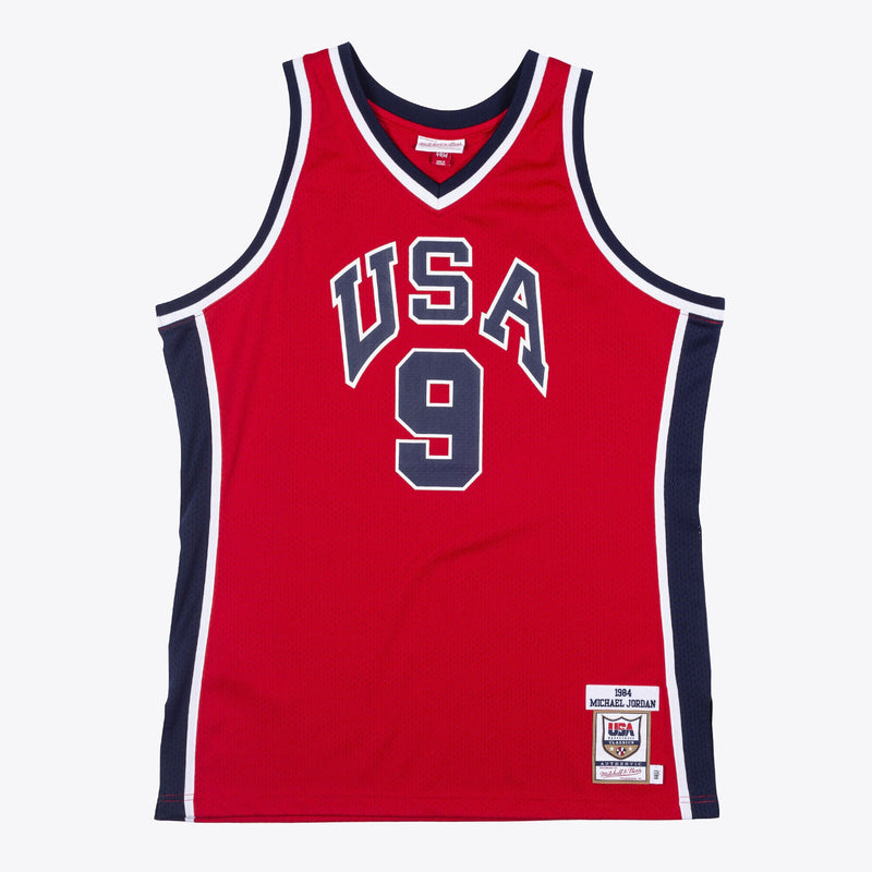 USA Basketball Mitchell & Ness Authentic Jersey Michael Jordan 1984 – view 1
