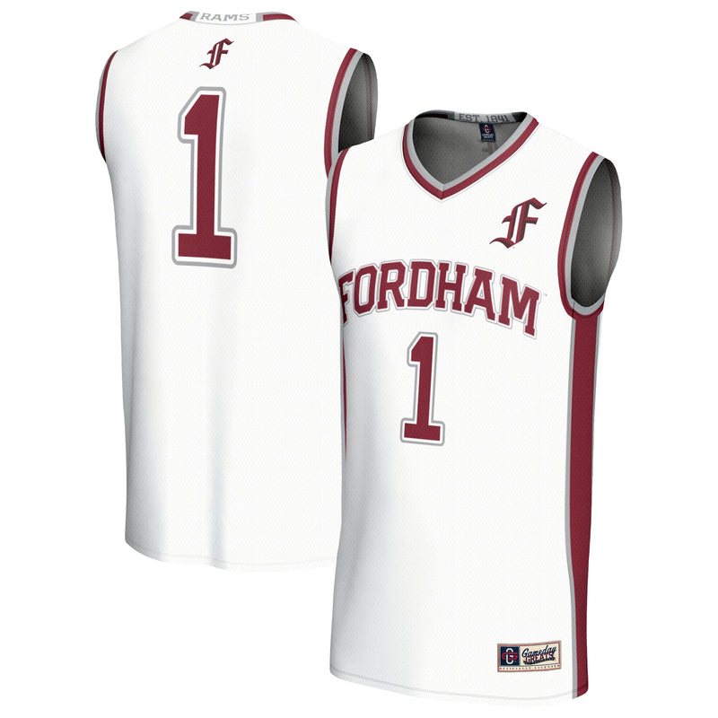 Fordham Rams White jersey – view 1