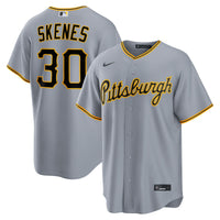 Pittsburgh Pirates Paul Skenes Gray jersey – view 2