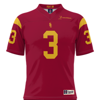 USC Trojans Heisman Cardinal jersey – view 3