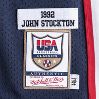USA Basketball Mitchell & Ness Authentic Jersey John Stockton 1992 – view 4
