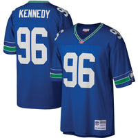 Seattle Seahawks Cortez Kennedy Royal jersey – view 1