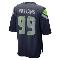 Seattle Seahawks Leonard Williams Navy jersey – view 4