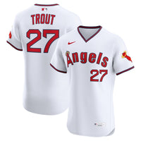 Los Angeles Angels Mike Trout White jersey – view 2