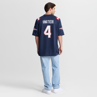 New England Patriots Adam Vinatieri Navy jersey – view 4