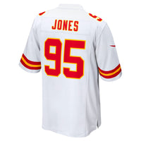 Kansas City Chiefs Chris Jones White jersey – view 4