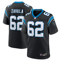 Carolina Panthers Chandler Zavala Black jersey – view 1