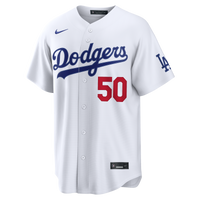 Los Angeles Dodgers Mookie Betts White jersey – view 3
