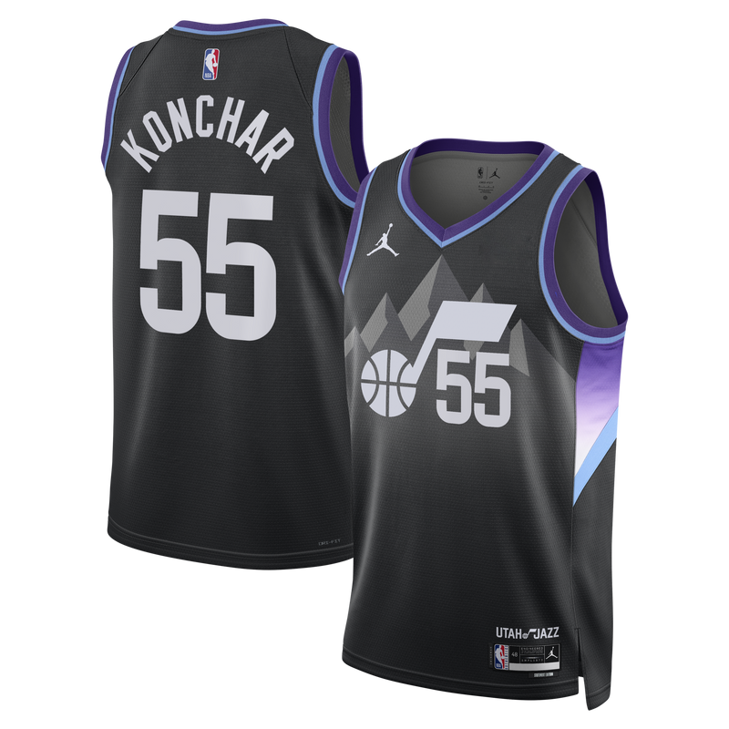 Utah Jazz John Konchar - Black jersey – view 1