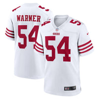 San Francisco 49ers Fred Warner White jersey – view 2