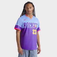 Colorado Rockies Kris Bryant Blue jersey – view 5