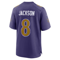 Baltimore Ravens Lamar Jackson Purple jersey – view 4