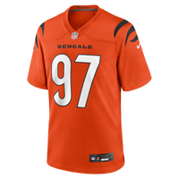 Cincinnati Bengals Dexter Lawrence II Orange jersey – view 3