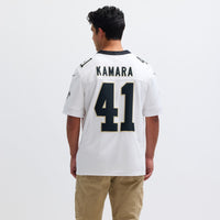 New Orleans Saints Alvin Kamara White jersey – view 6