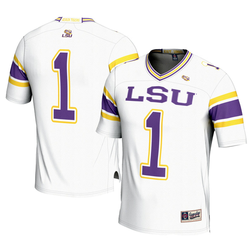 LSU Tigers White jersey – view 1