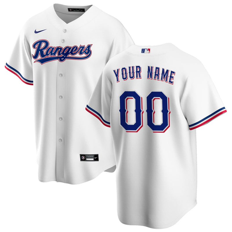 Texas Rangers White jersey – view 1