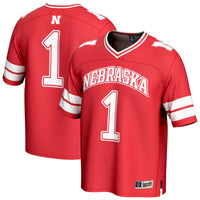 Nebraska Huskers Lightweight Collegiate Scarlet jersey – view 2
