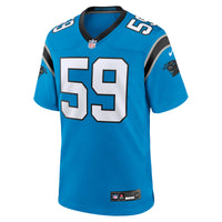 Carolina Panthers Luke Kuechly Blue jersey – view 3