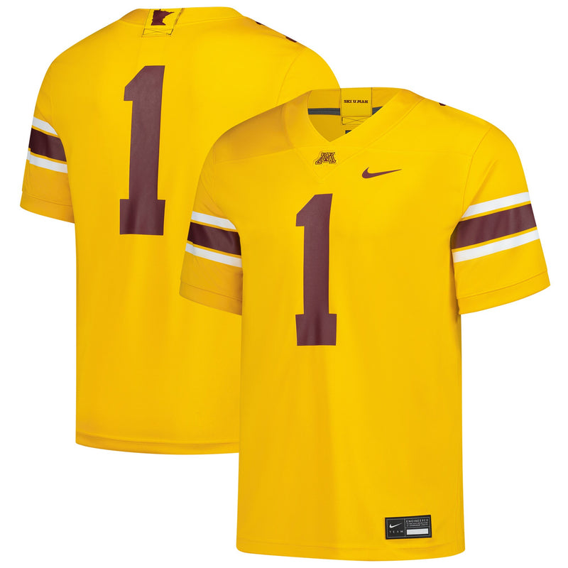 Gold jersey – view 1