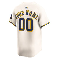 Milwaukee Brewers Cream jersey – view 4