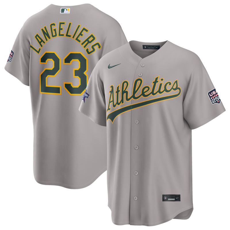 Athletics Gray jersey – view 1