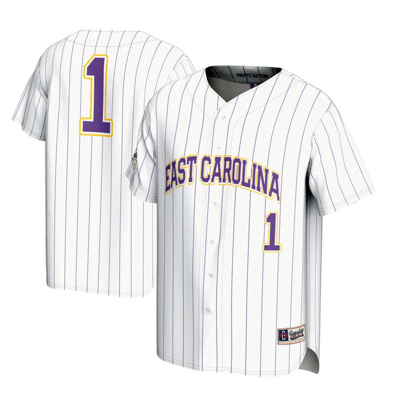 ECU Pirates White jersey – view 1