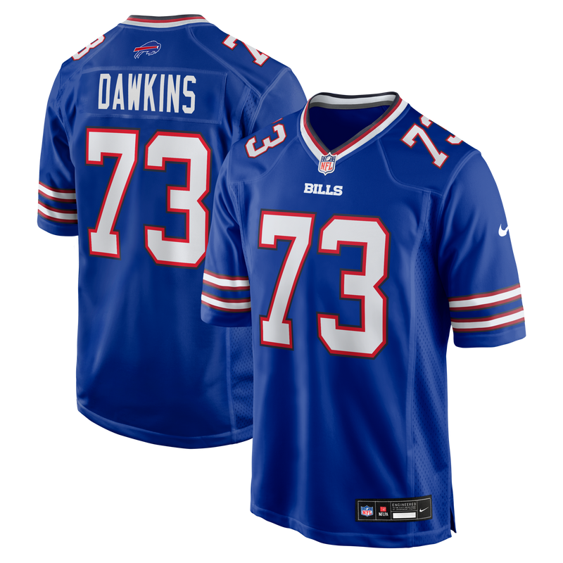 Buffalo Bills Dion Dawkins Royal jersey – view 1
