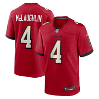 Tampa Bay Buccaneers Chase McLaughlin Red jersey – view 1