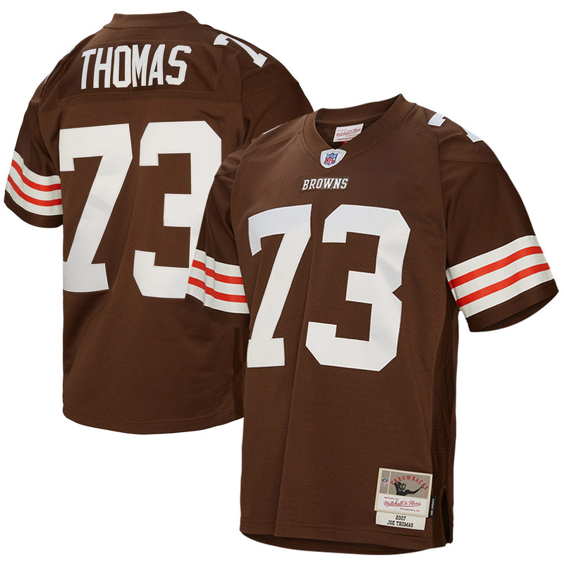Cleveland Browns Joe Thomas Brown jersey – view 1