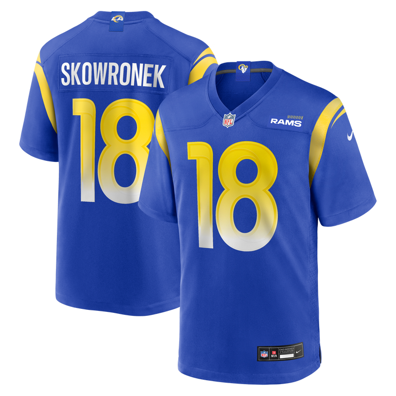 Los Angeles Rams Ben Skowronek Royal jersey – view 1