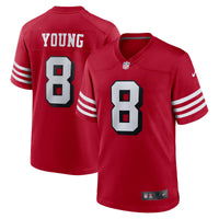 San Francisco 49ers Steve Young Scarlet jersey – view 1