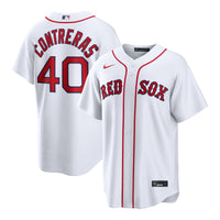 Boston Red Sox Willson Contreras White jersey – view 1