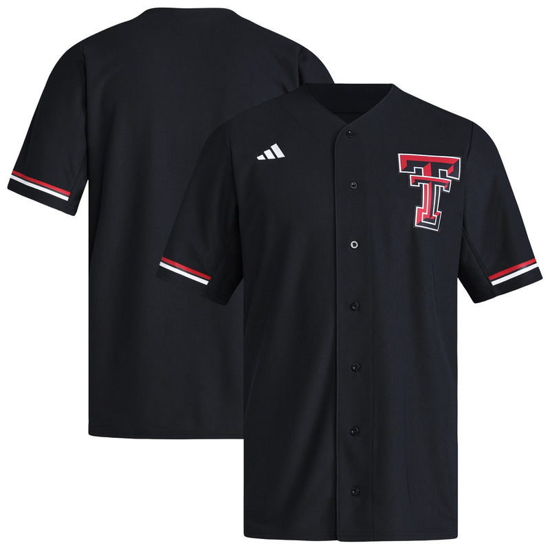 adidas Texas Tech Red Raiders Black jersey – view 1