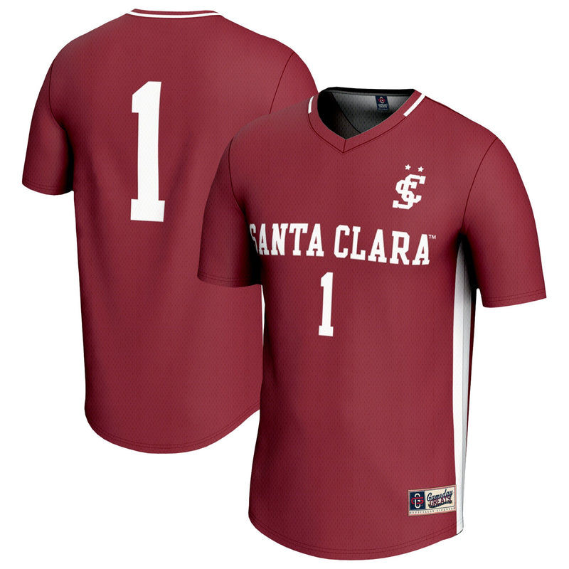 Santa Clara Broncos Maroon jersey – view 1