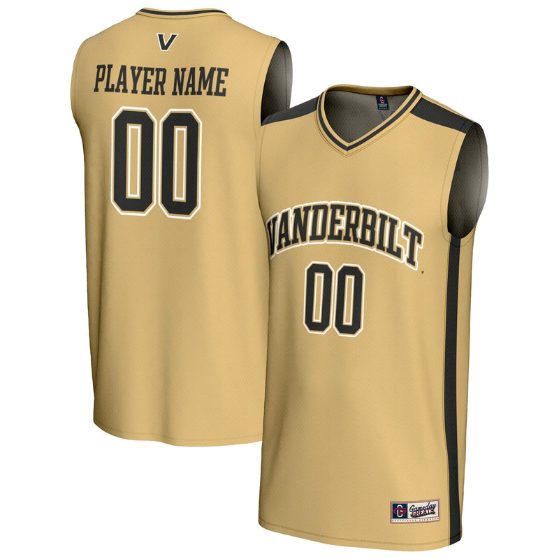 Vanderbilt Commodores GameDay Greats Gold jersey – view 1