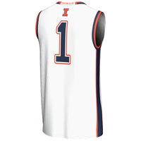 Illinois Fighting Illini Lightweight White jersey – view 4