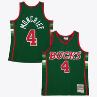 Milwaukee Bucks Burgundy/Green jersey – view 2