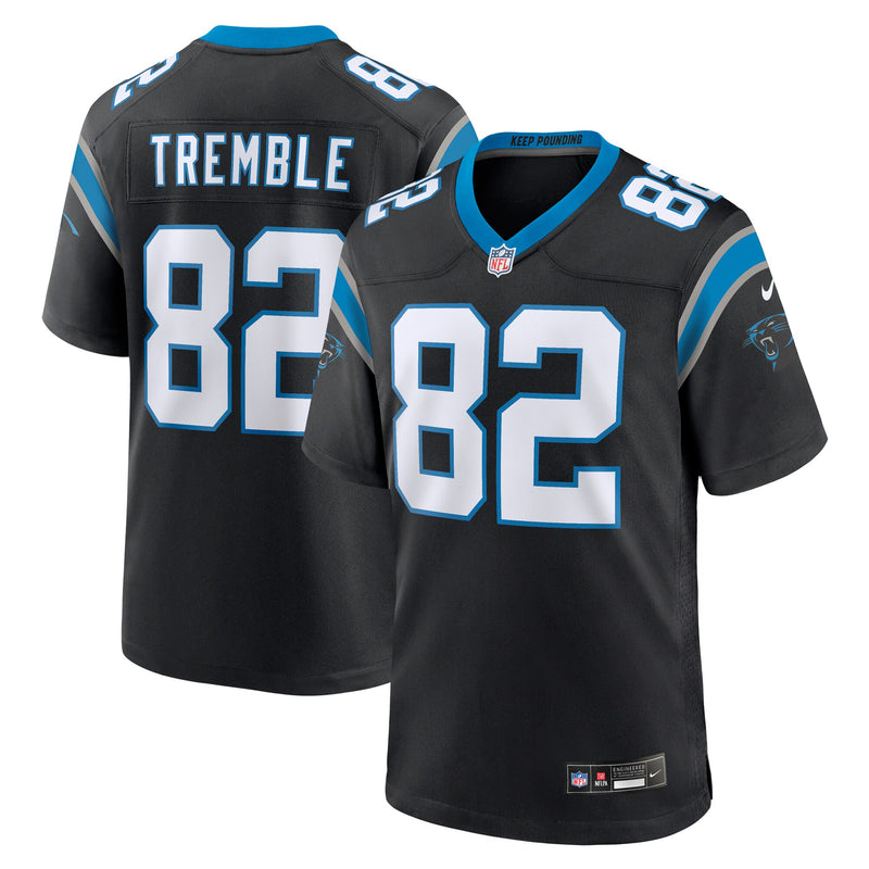 Carolina Panthers Tommy Tremble Black jersey – view 1