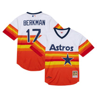 Houston Astros Lance Berkman White jersey – view 2