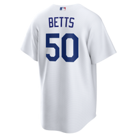 Los Angeles Dodgers Mookie Betts White jersey – view 4