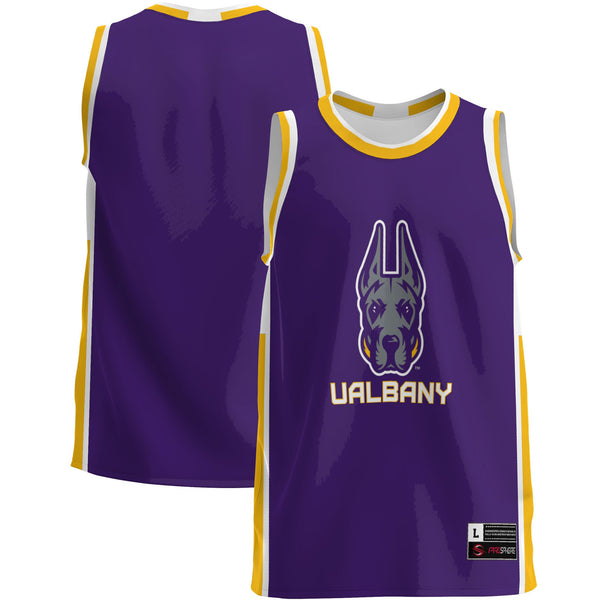 UAlbany Great Danes GameDay Greats Lightweight Basketball Jersey - Purple