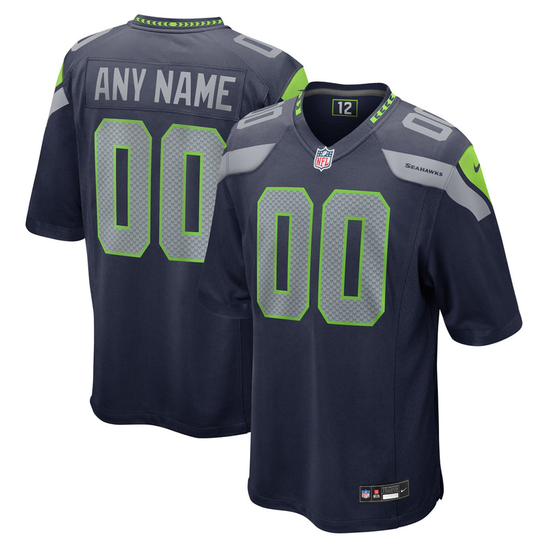 Seattle Seahawks Navy jersey – view 1