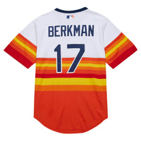 Houston Astros Lance Berkman White jersey – view 4