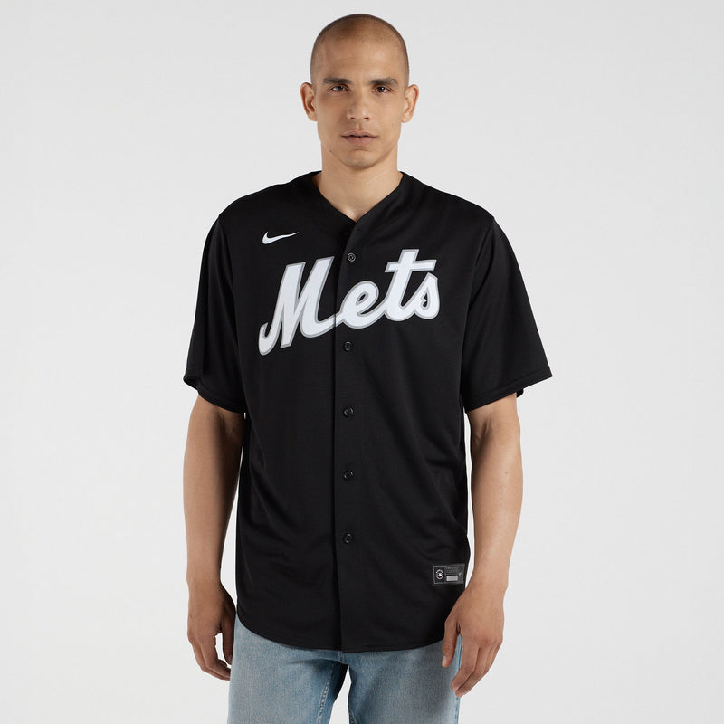 New York Mets Francisco Lindor Black jersey – view 1