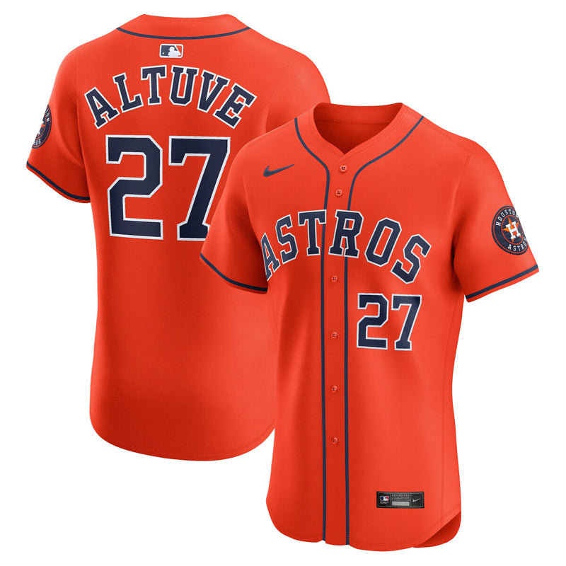 Houston Astros Jose Altuve Orange jersey – view 1