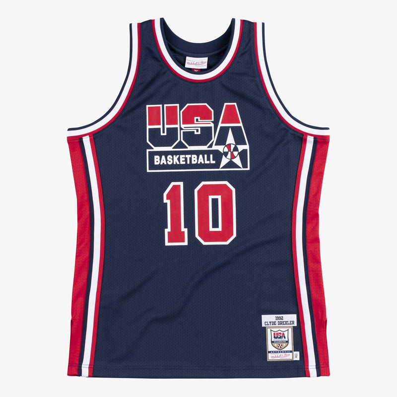 USA Basketball Mitchell & Ness Authentic Jersey Clyde Drexler 1992 – view 1