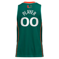 Miami Hurricanes adidas Green jersey – view 4