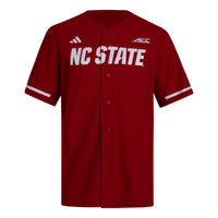 NC State Wolfpack adidas Red jersey – view 3