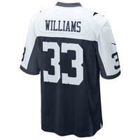 Dallas Cowboys Javonte Williams Navy jersey – view 8