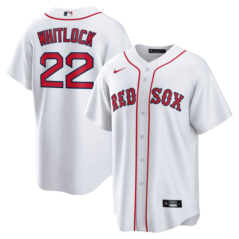 Boston Red Sox Garrett Whitlock White jersey – view 1
